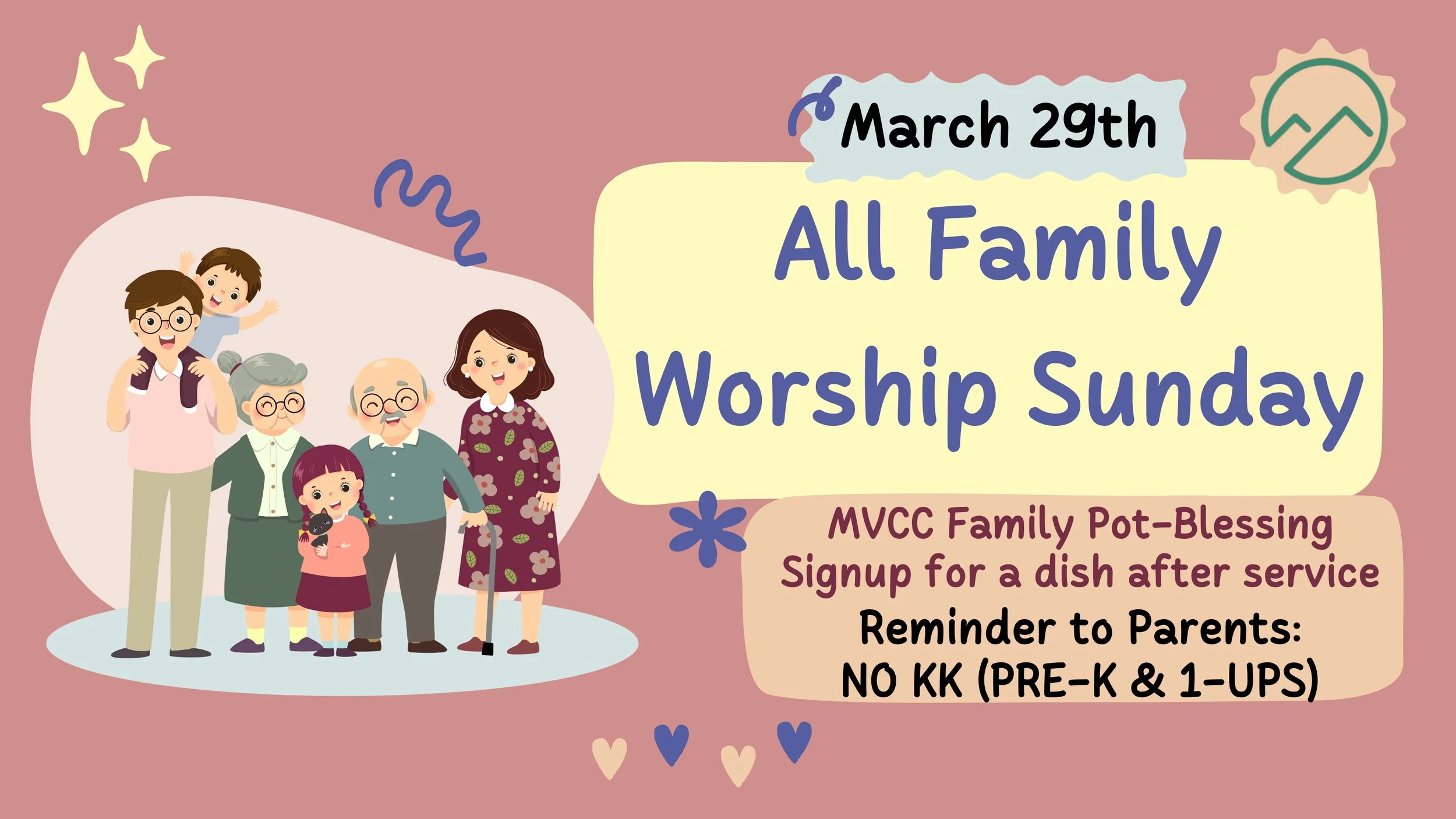 All Family Worship Sunday