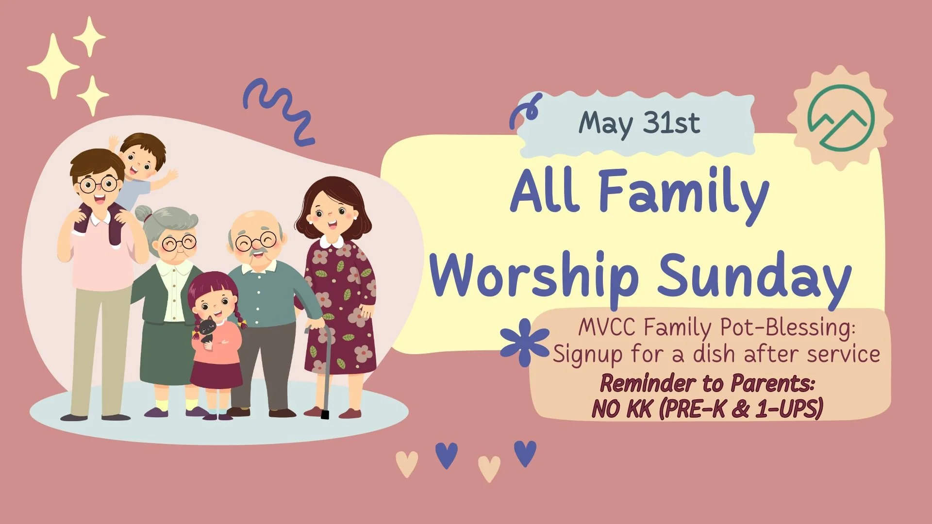 All Family Worship Sunday
