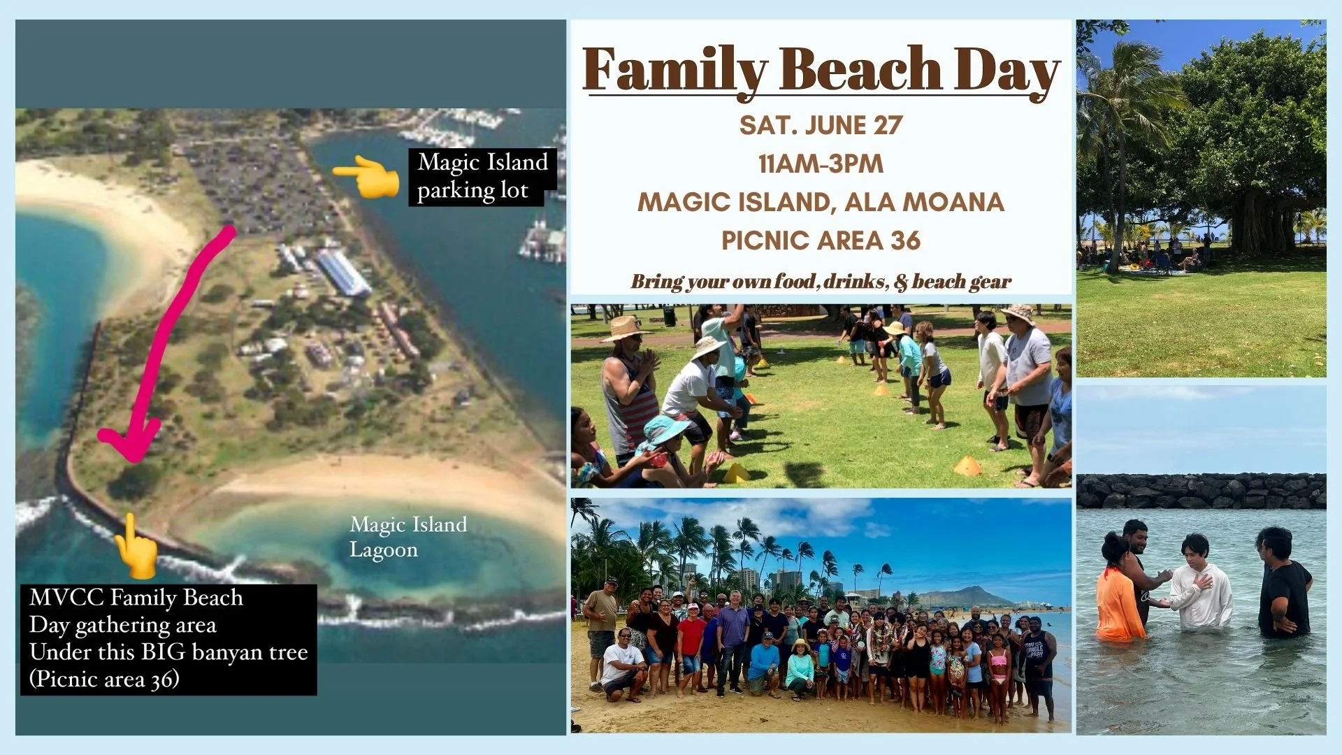 Family Beach Day (click “View Event” for a larger image)