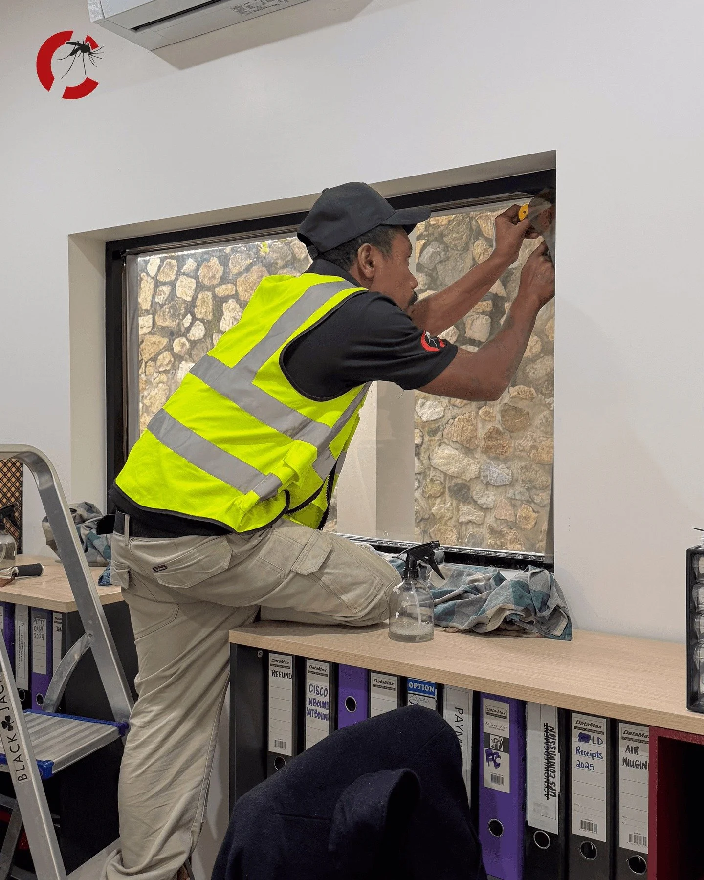 Between the treatments and the service calls, there's a lot that goes into keeping your spaces pest-free.

Here's a glimpse of the team doing what they do best - prepping, checking, and making sure every job gets done right. No shortcuts, no drama. J