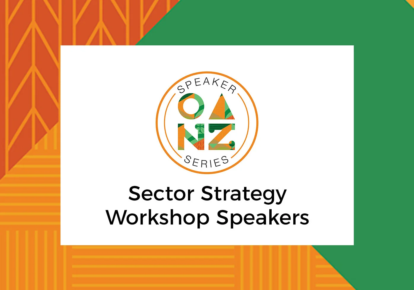 Watch: The Sector Strategy Workshop Speakers
