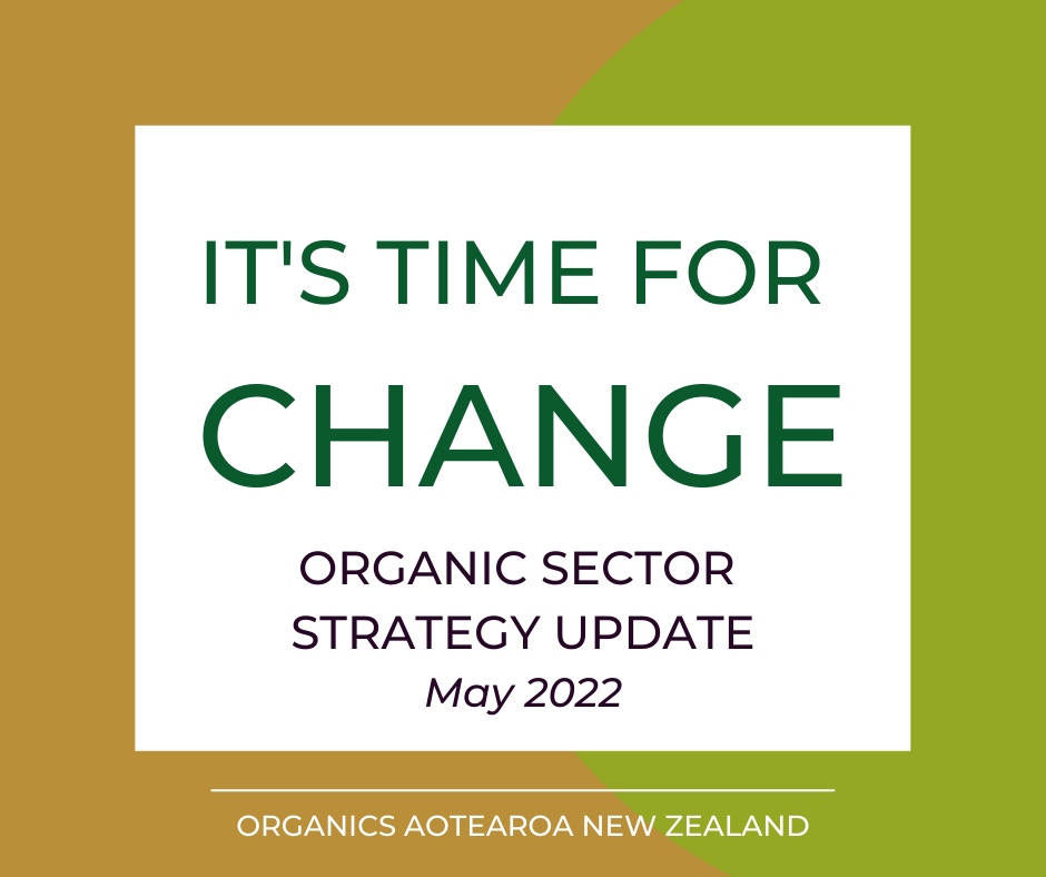 May 2022 Update - Organic Sector Strategy Action Groups