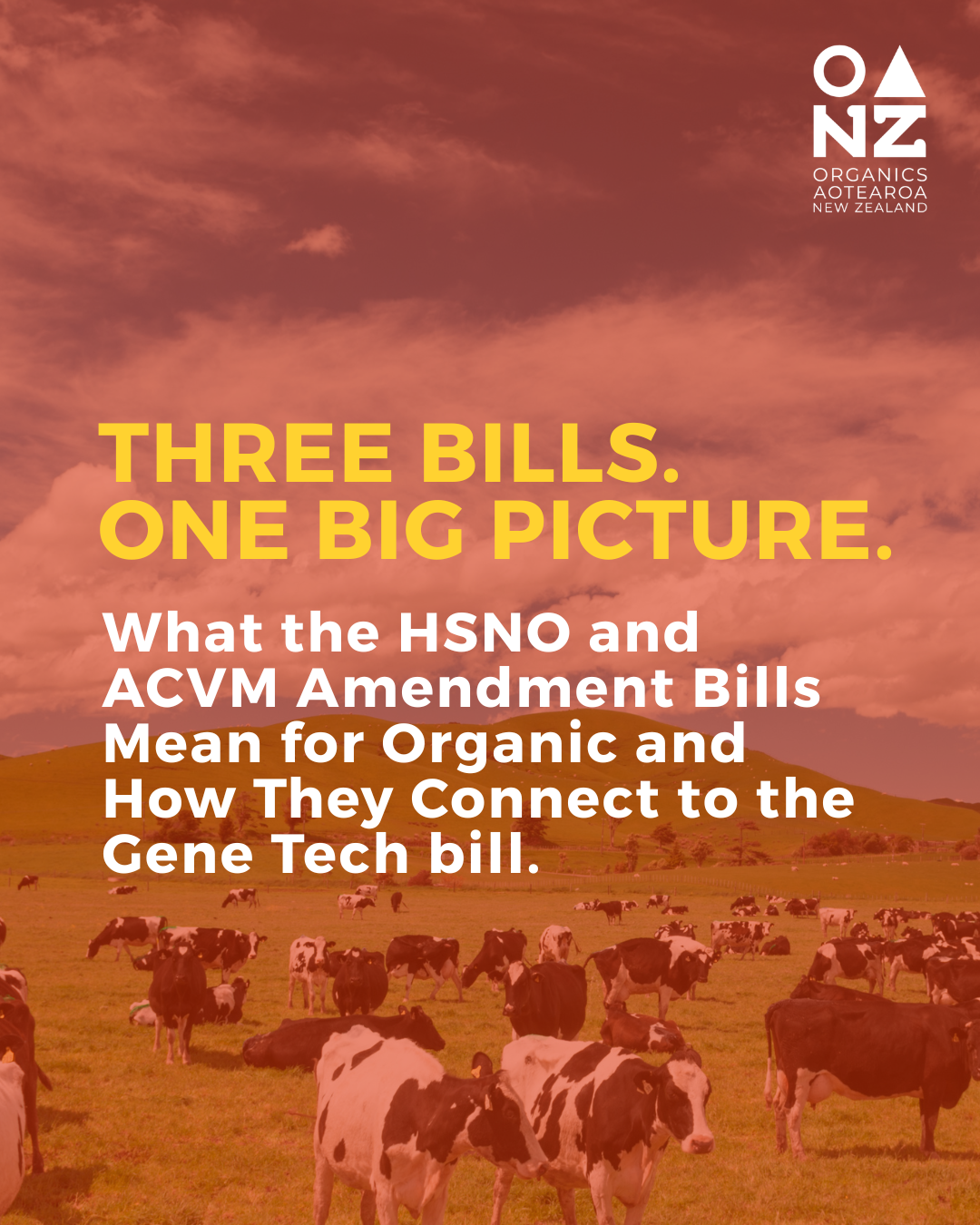 Three Bills, One Big Picture. What the HSNO and ACVM Amendment Bills Mean for Organic