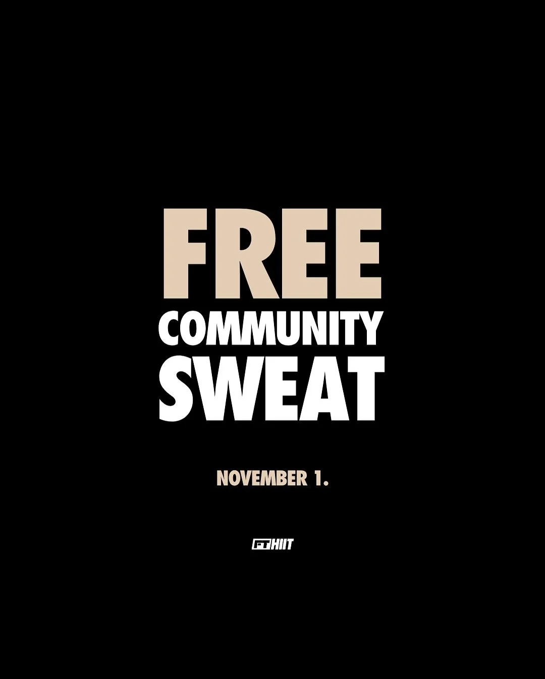 SAVE THE DATE &ndash; FREE COMMUNITY SWEAT 🤍

We&rsquo;re opening our doors for a morning of classes, connection, fun and community.

Join us for:
&ndash; FREE CLASSES 7:00AM + 8:15AM
&ndash; Live DJ on deck
&ndash; Ice baths &amp; recovery
&ndash; 