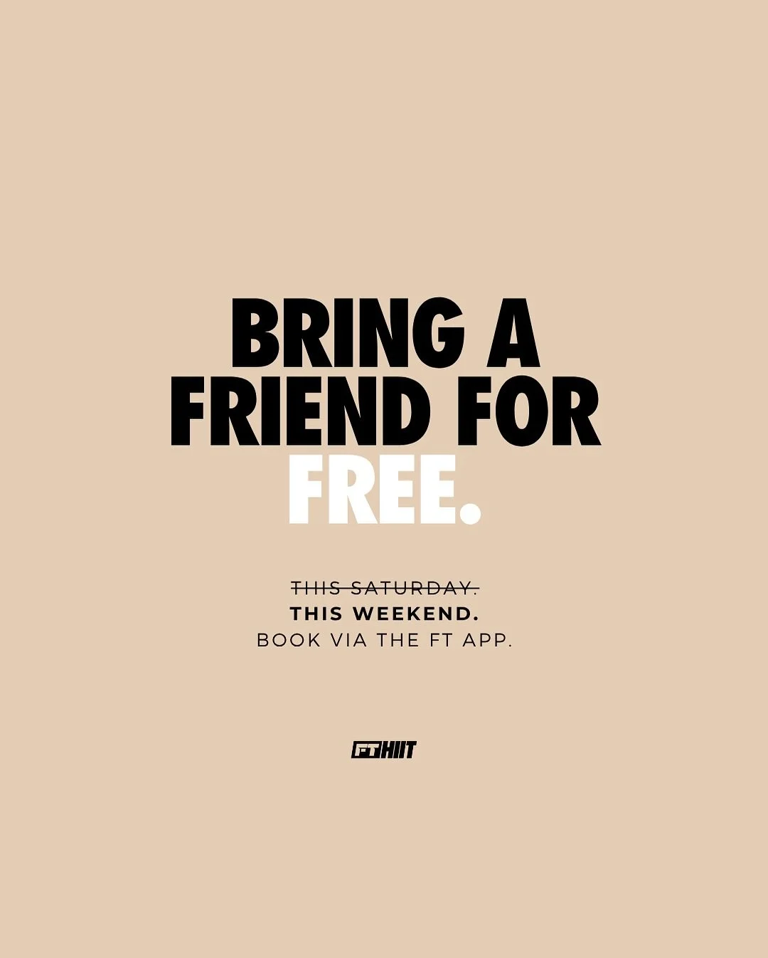 FREE CLASSES THIS WEEKEND 🎉

Seriously someone stop us&hellip;.

Usually it&rsquo;s just the first Saturday of the month where you can bring a friend for free&hellip; but this time we&rsquo;re extending it across the whole weekend!

Join us for:
Sat