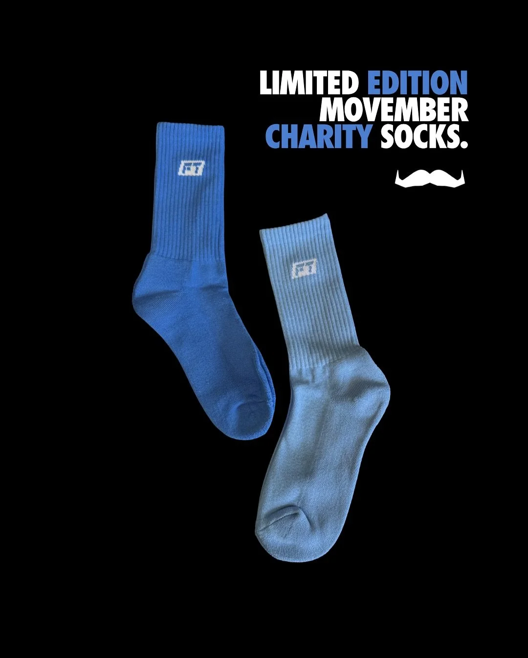 MOVEMBER SOCKS ARE HERE 💙🩵

This November, we&rsquo;re doing our bit for a cause that means a lot to so many.

We&rsquo;ve dropped two limited-edition FT socks - Light Blue &amp; Dark Blue - with 100% of profits going to the Movember Foundation.

E