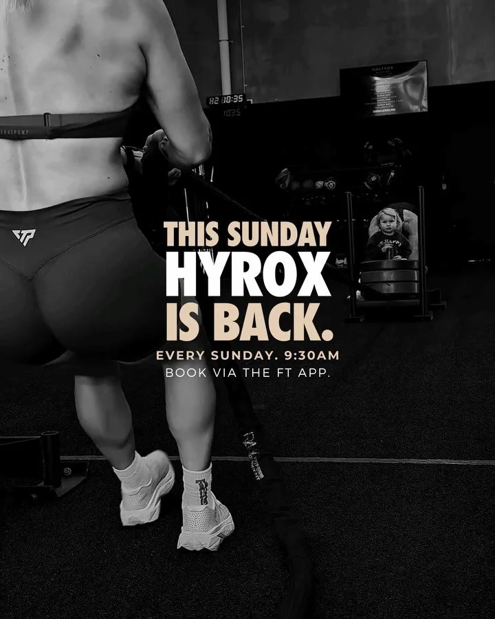 After a short break following Melbourne HYROX, we&rsquo;re back 👏🏻

HYROX Sundays are officially back into our schedule!

 As a HYROX affiliated gym, we&rsquo;re bringing race-style intensity, smart programming, and a supportive environment to help