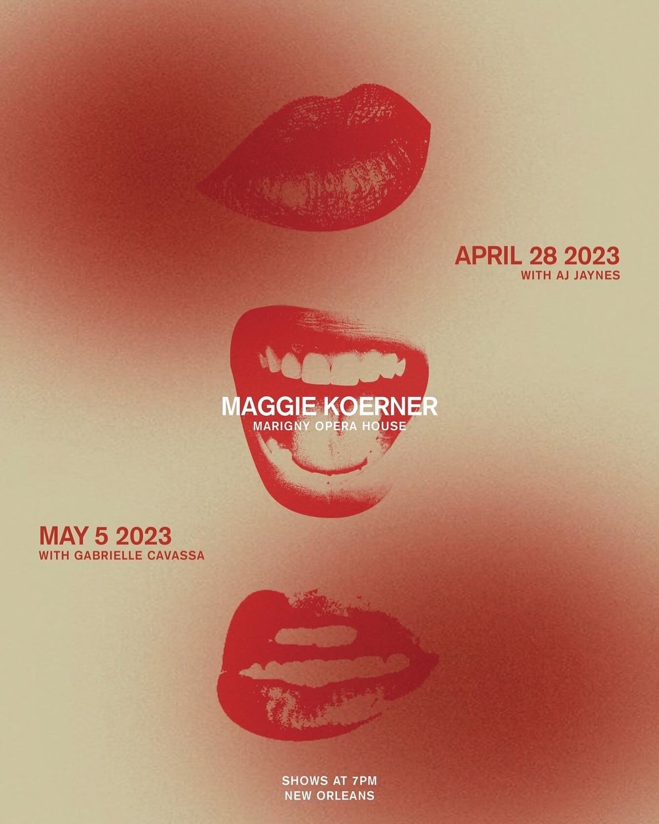 Outtake from a show poster we shot &amp; designed last year for these 3 icons &mdash;&gt; @maggiekoerner @gabtron007 @a.j.haynes 

#posterdesign #showposter #graphicfeed #neworleans #neworleansmusic #thatlacommunity #marignyoperahouse #graphikfeed