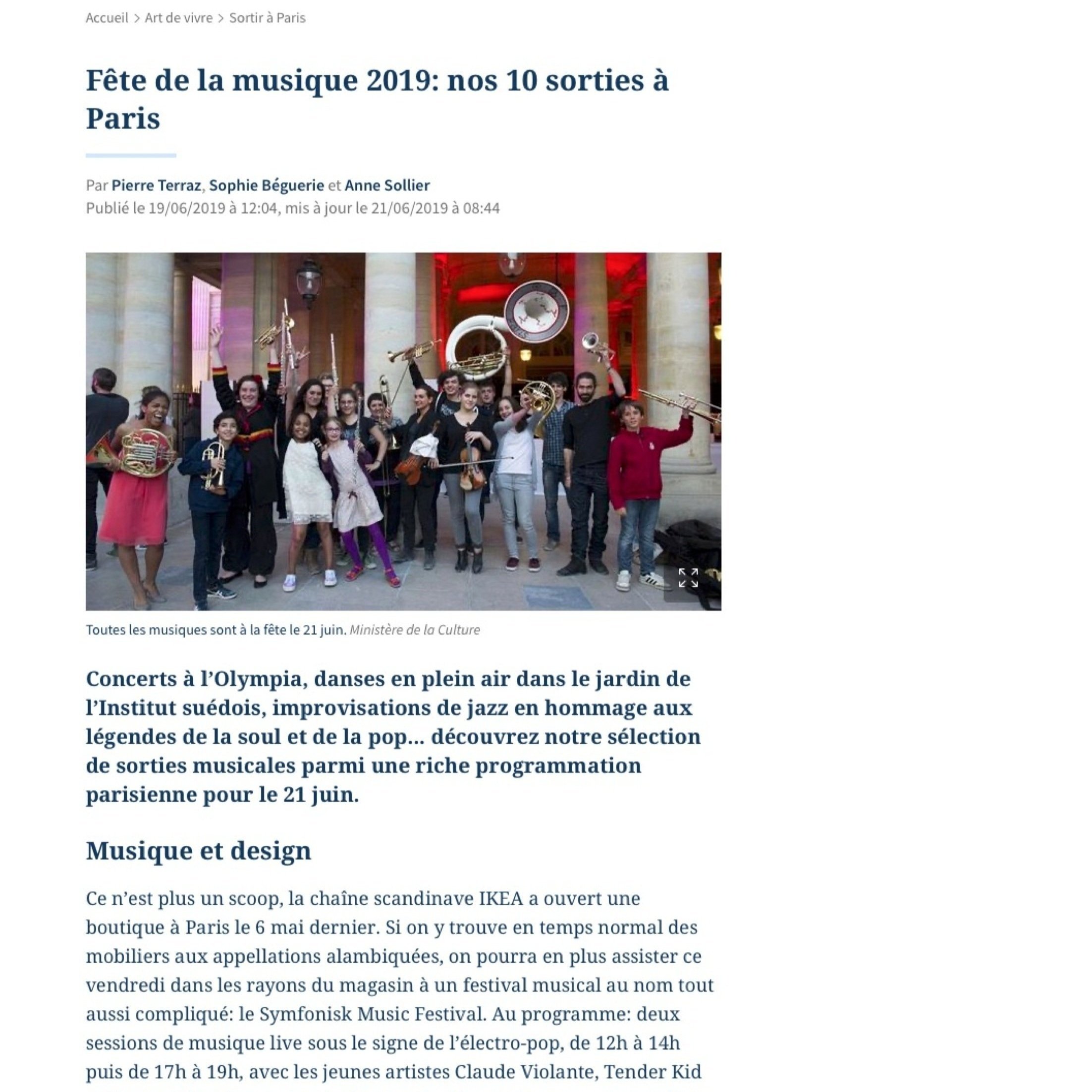 Le Figaro, 19 Jun 2019