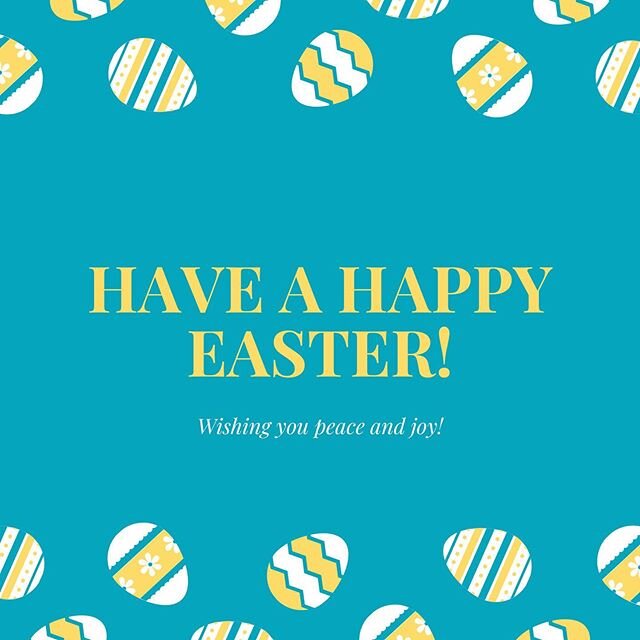 Happy Easter everyone! Wishing all of you a safe &amp; healthy Easter Sunday.