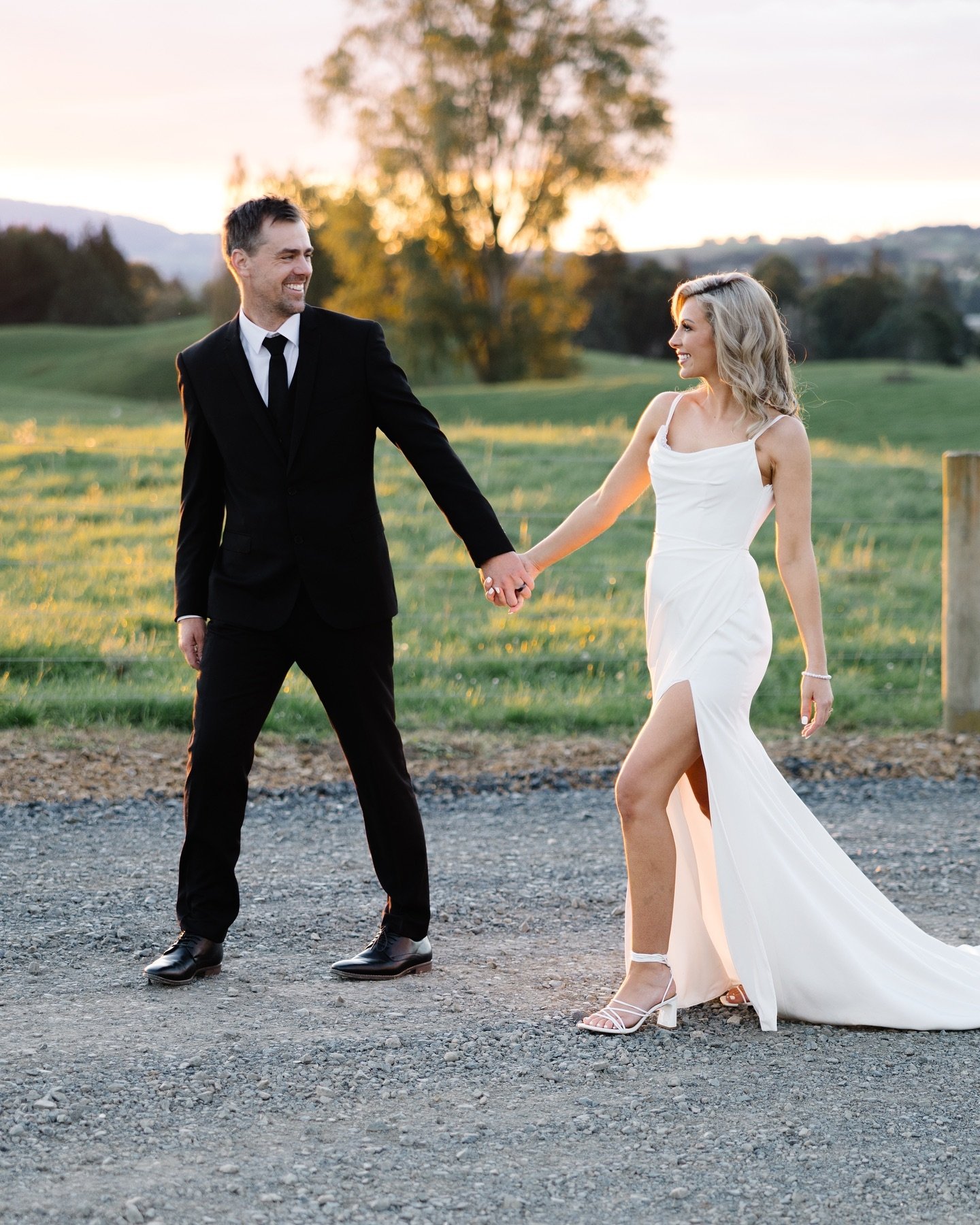 A few sneak peaks from Ashley &amp; Ryan&rsquo;s Wedding day. How good do these two look!! 💍✨
