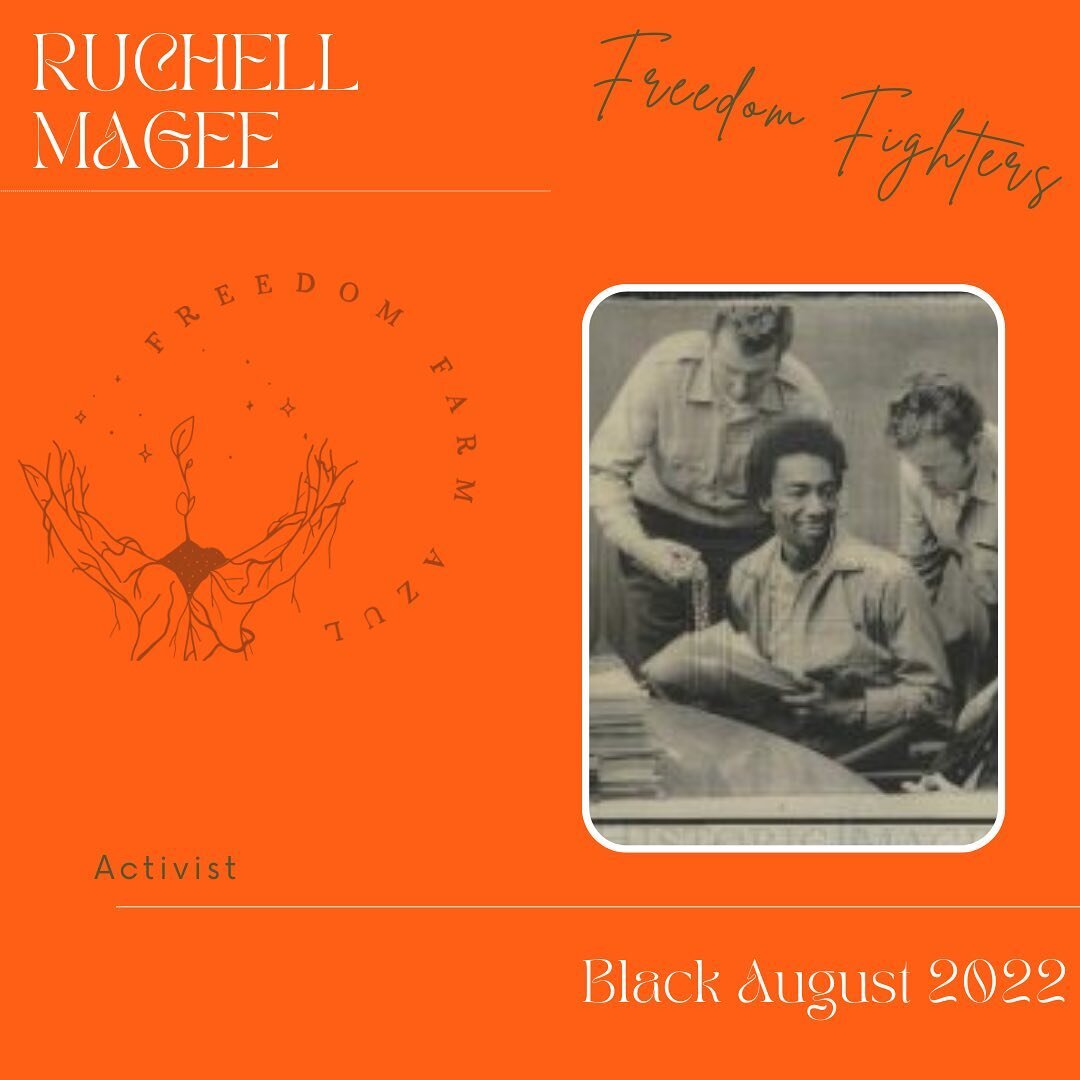 Ruchell Magee like many others highlighted during our Black August was a political prisoner meaning that he went to prison because of his political activity. 

He was one of the people who tried to help free the Soledad Brothers; George Jackson, John
