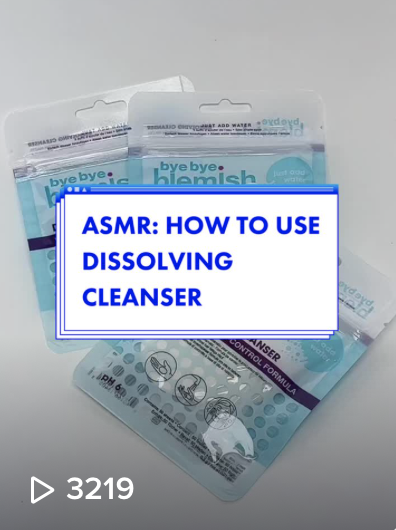 ASMR SOCIAL MEDIA CONTENT | @BYEBYEBLEMISH