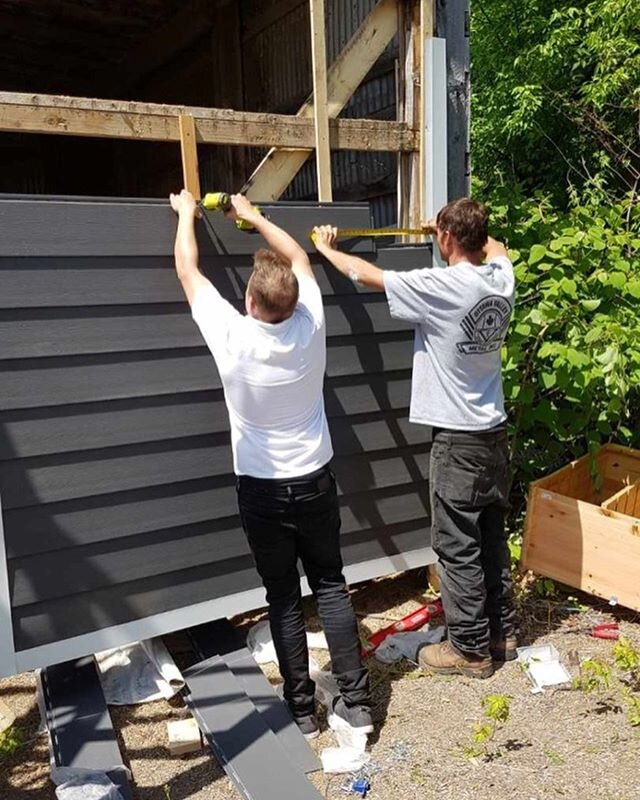 Today&rsquo;s project!!! Reface the storage shed 🤩