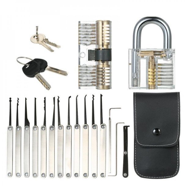 Locksmith training lock and picks set — KwikPick Lock and Safe