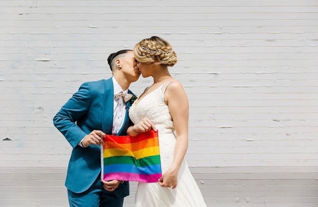 🏳️&zwj;🌈 Fly your flag - it's your wedding day! 🏳️&zwj;🌈
The wedding is about you. Your love. Your story. The party to begin your future together as a married couple. Stay grounded while you plan! Go on dates. Make out. Keep your eye on the prize