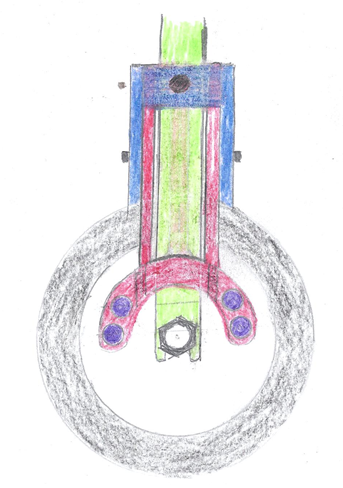 Wheel concept side view
