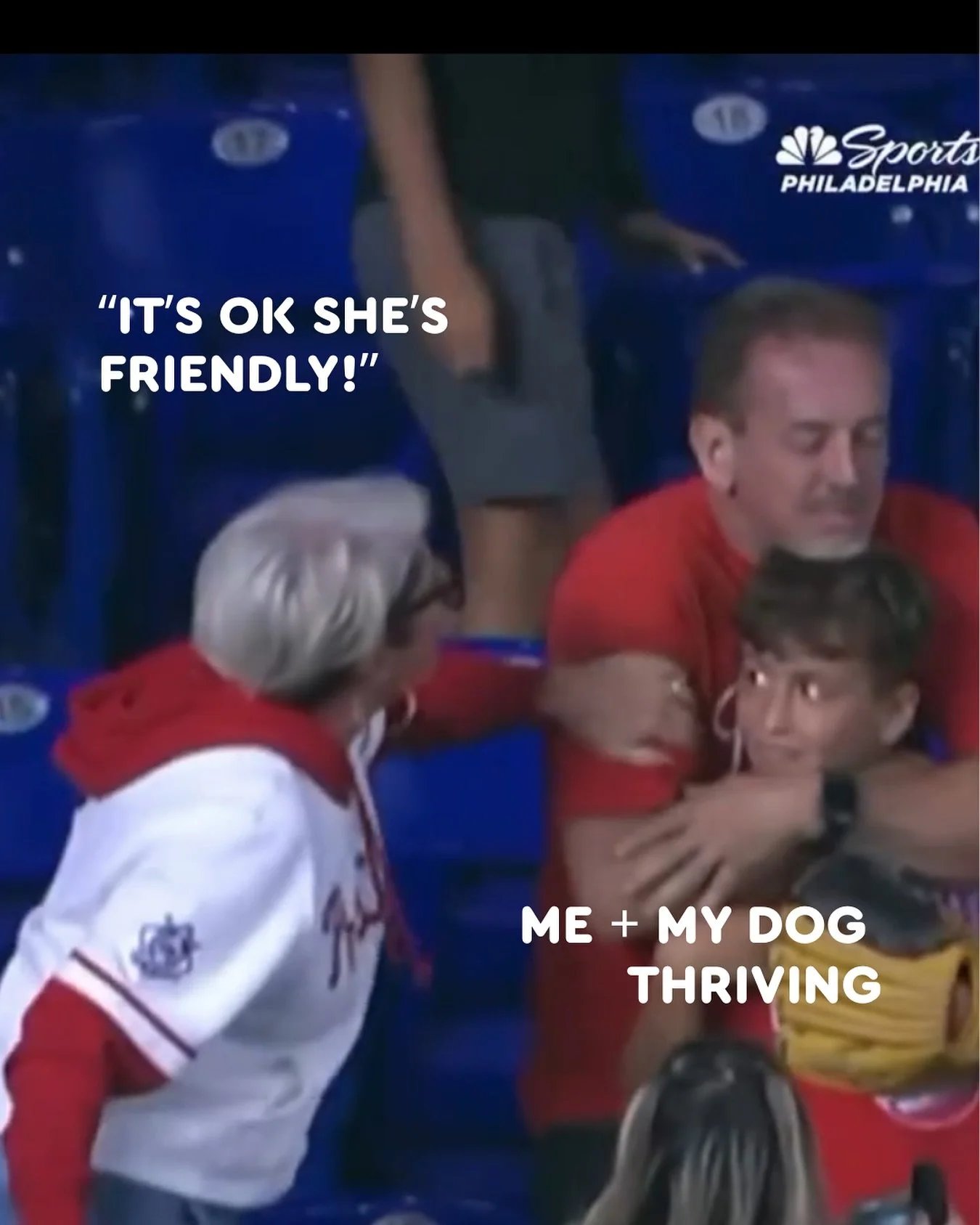 You were having a peaceful walk.
Then out of the blue&hellip;comes the off-lead dog.
No recall. No boundaries.
And of course &mdash;
&ldquo;It&rsquo;s okay, she&rsquo;s friendly.&rdquo;

Every. Single. Time.

#itsokhesfriendly #dogtraining #baseball