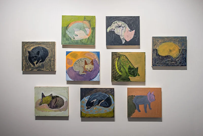 "Every Dog Has Her Day" Installation, 2016, Glass Box Gallery, Santa Barbara, CA