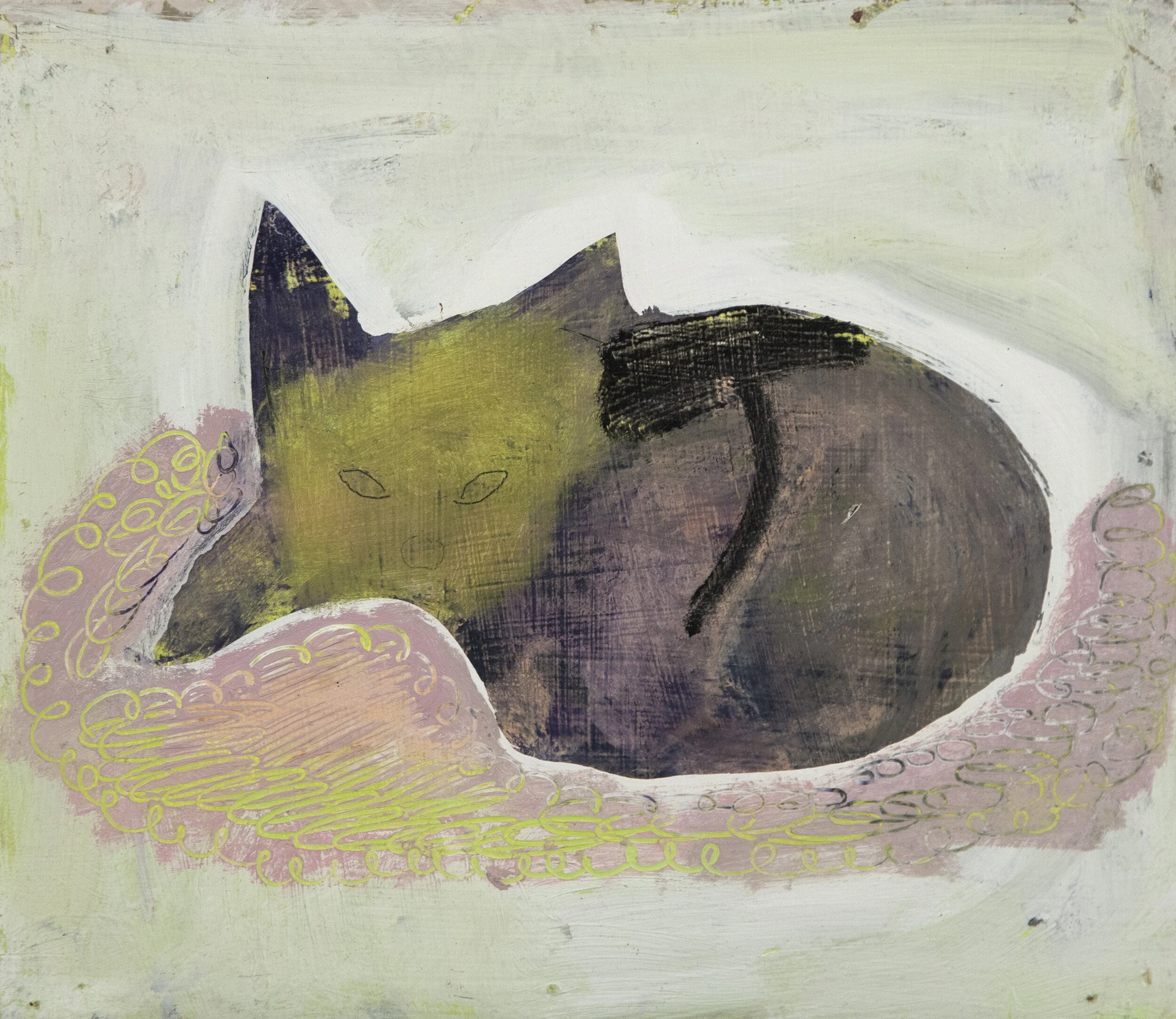Untitled, 2016, Oil on canvas, 10" x 12"
