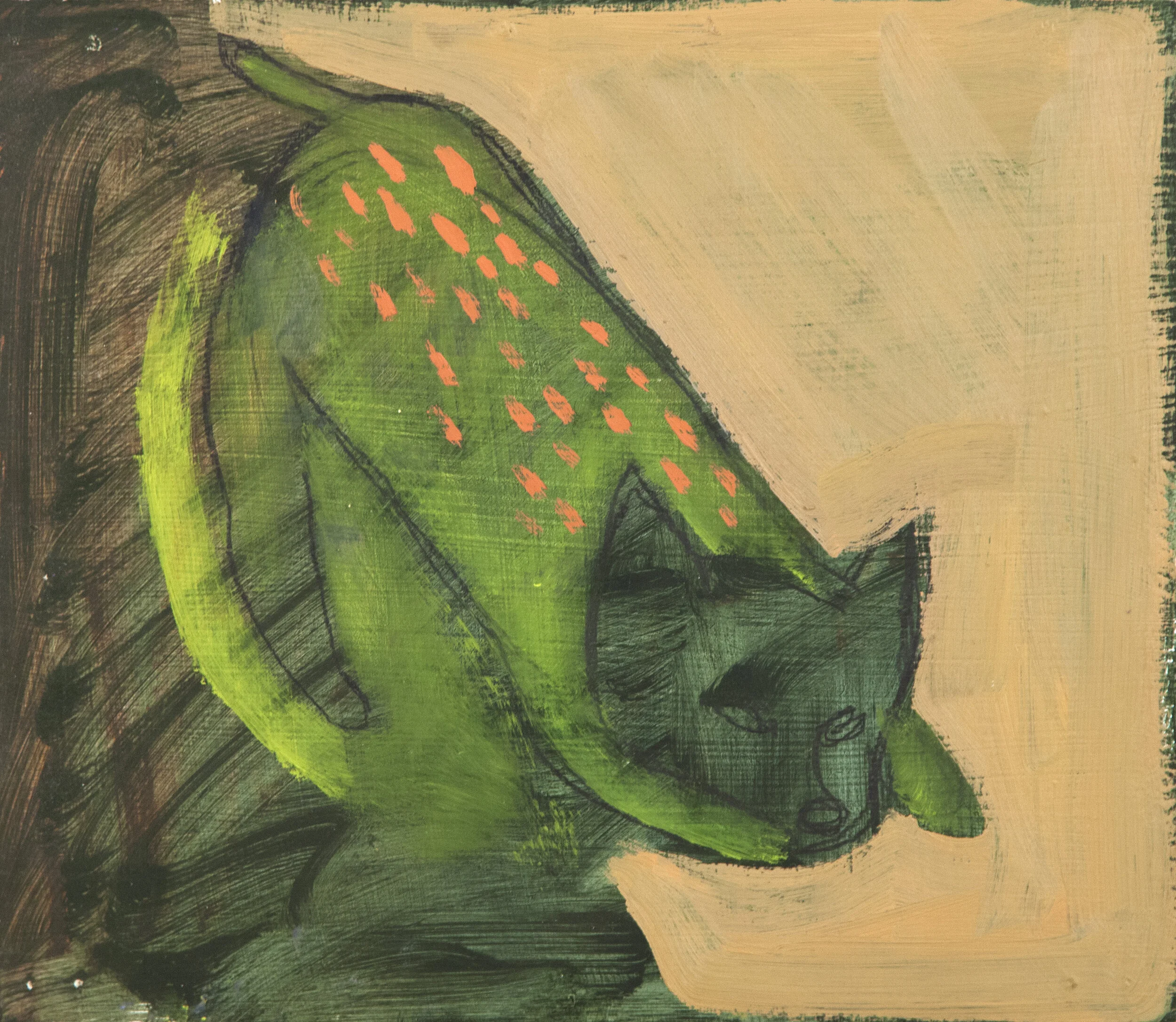 Untitled, 2016, Oil on canvas, 10" x 12"