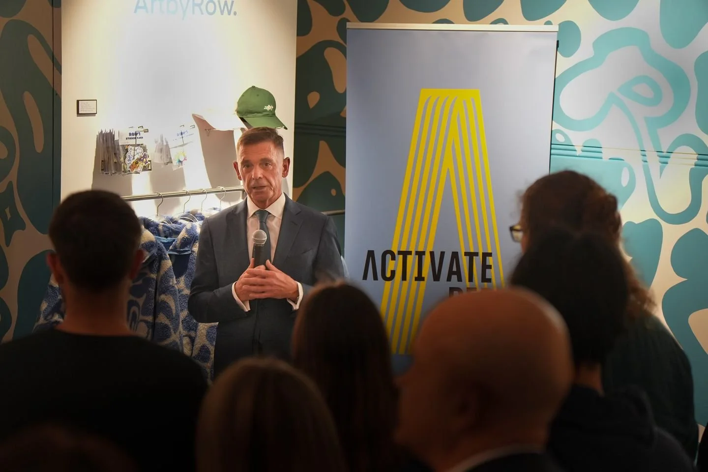 Thank you to everyone who joined us at the @activateperth x @artbyrow x @bfplperth celebration last night! It was a pleasure to hear speeches from Activate Perth&rsquo;s CEO, Peter Gerendasi and Minister for Planning; Lands; Housing; Homelessness @jo
