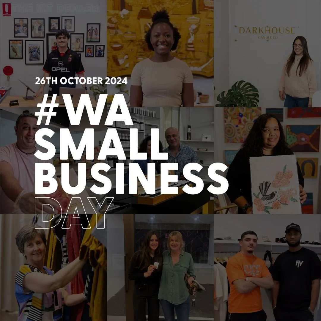 Happy WA Small Business Day! ☀️

Today, we celebrate the heart and soul of Perth&mdash;our incredible local businesses! 

There are more than 225,000 small businesses in WA, making up 97% of all businesses in the state and employing more than 40% of 