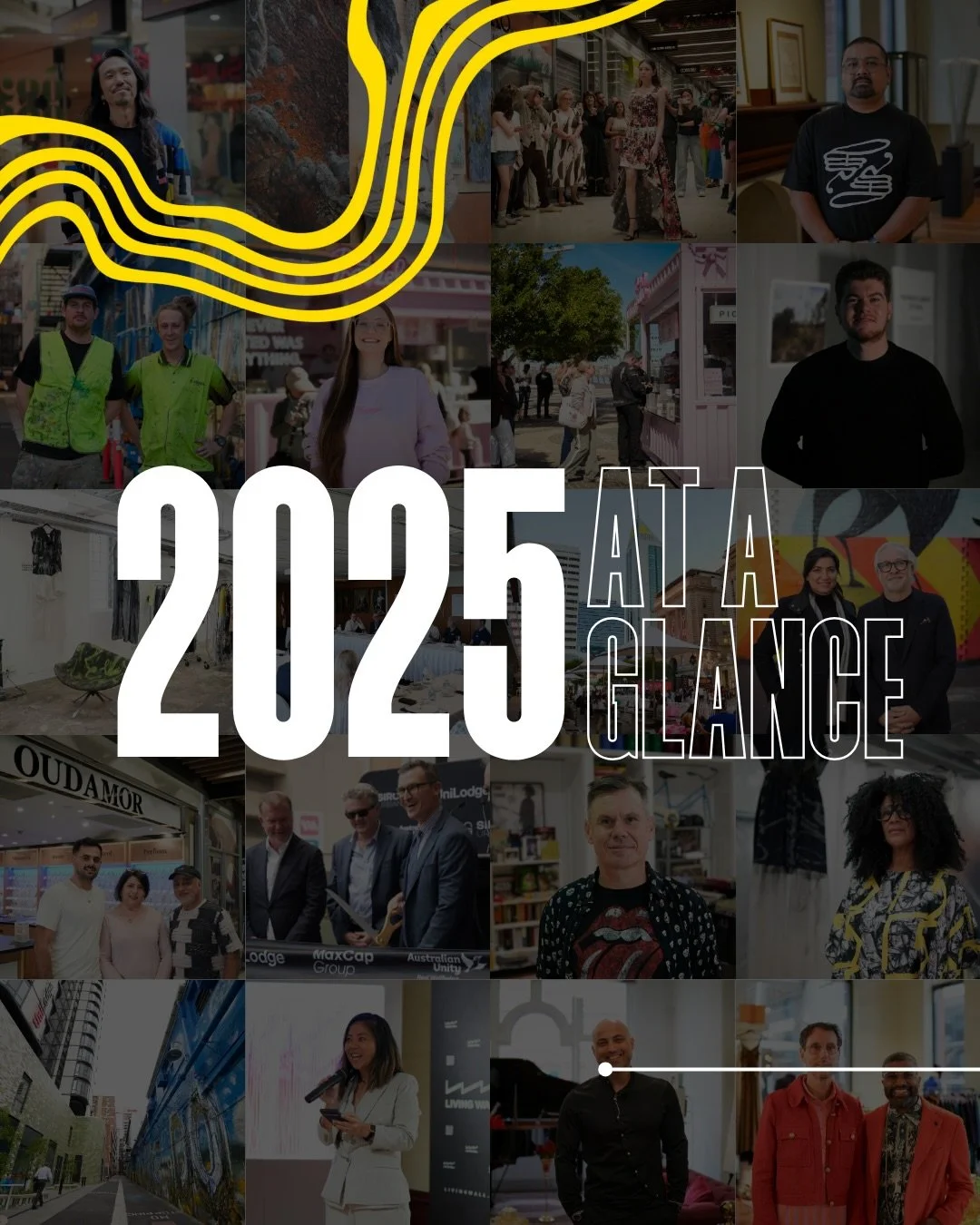 2025 at a glance 👀

This year, we filled 5,272 sqm of empty CBD space.
That&rsquo;s 17,000+ sqm since we started &mdash; or more than one full AFL field brought back to life 🏟️

✨ 9 landlords said yes
✨ 15 tenants &amp; small businesses backed
✨ $8