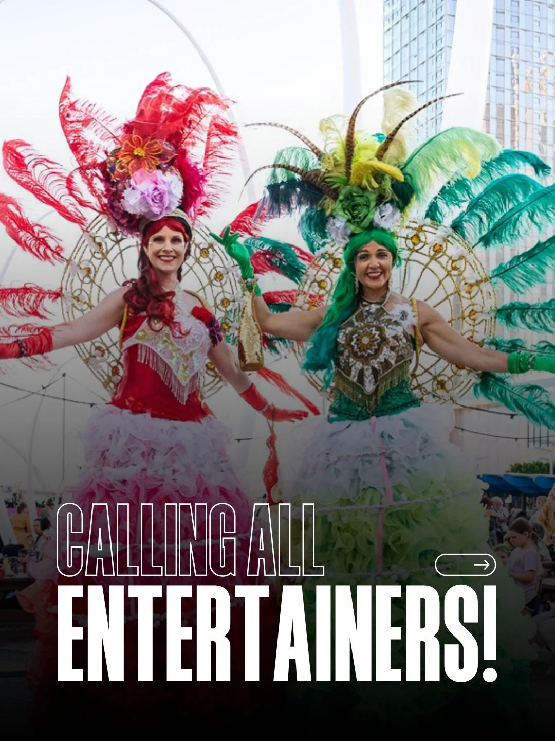 🚨 Calling all ENTERTAINERS!🚨

The @cityofperth are looking for people that can bring public spaces to life: the entertainers, performers and creatives who can turn everyday places into moments people remember.

Street performers. Live bands. Creati