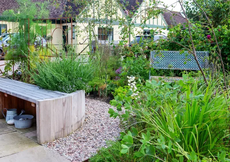 Wildlife garden in Devon designed by Anna Sissons