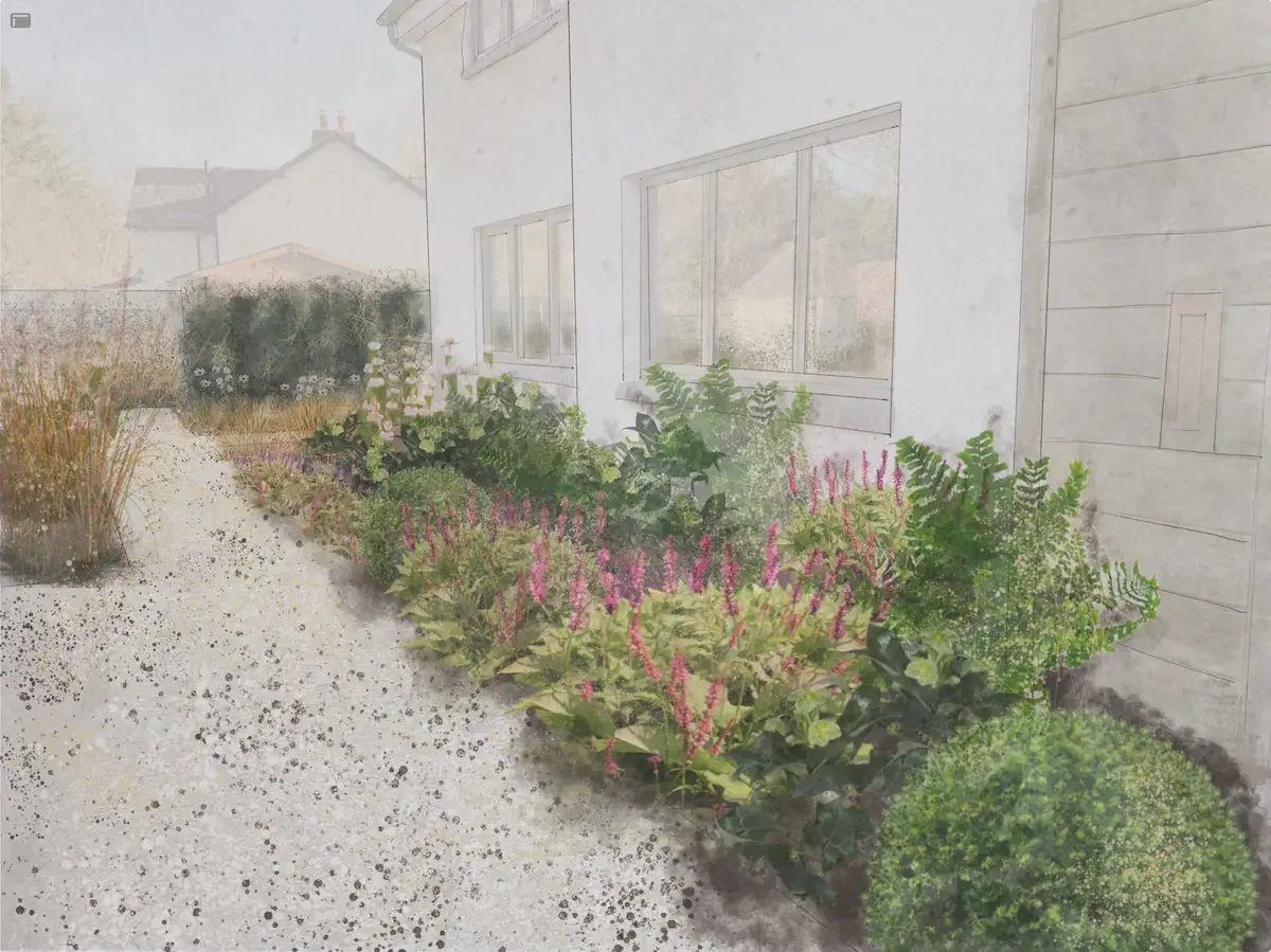 Visualisation for a Planting Design by Anna Sissons