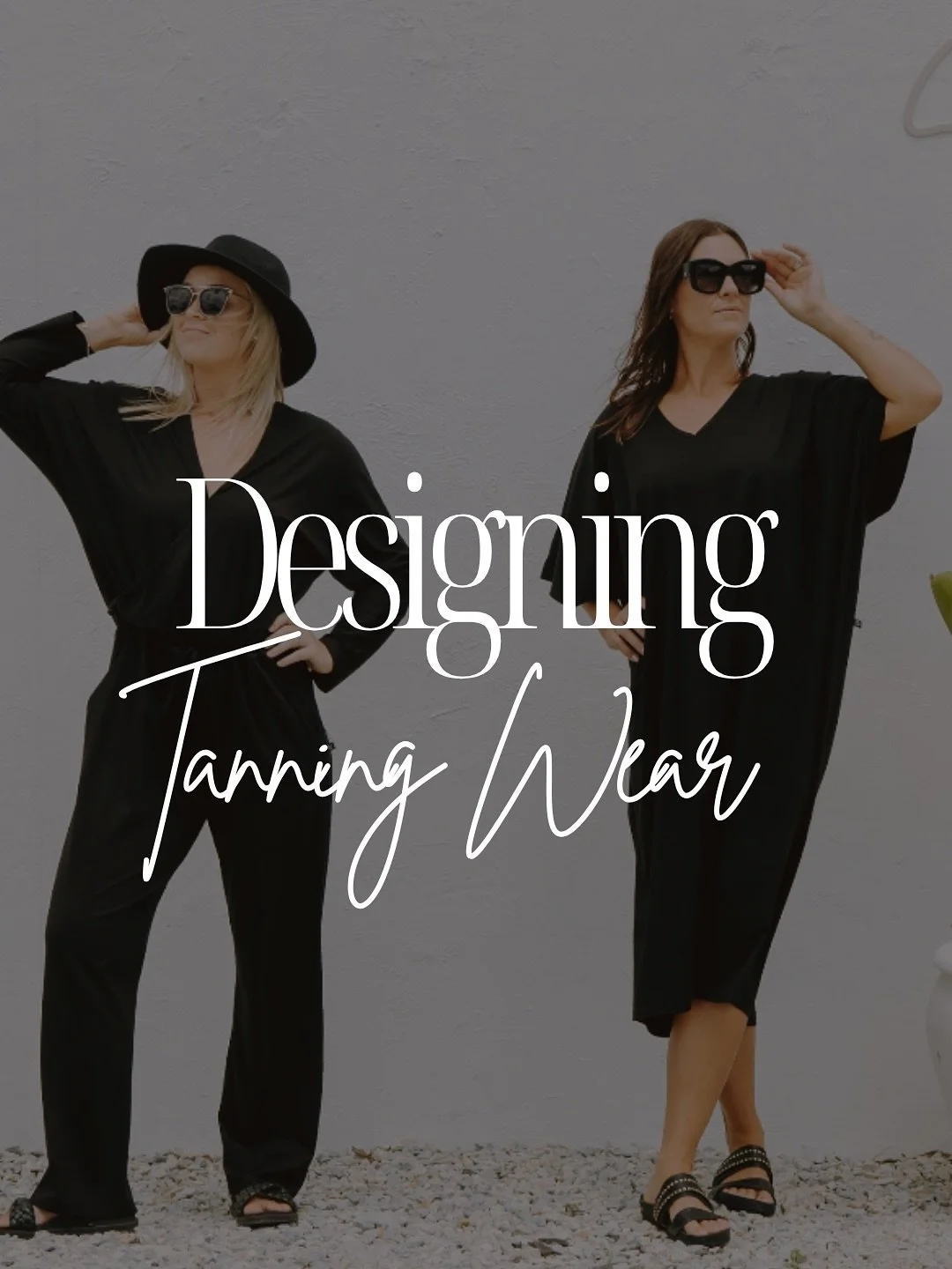 ✨ Protecting your glow, in style. ✨
When I first started designing Tanning Wear, I wanted it to be more than just “something to throw on after a tan.”
Every feature has a reason:
- Lightweight, breathable fabrics so