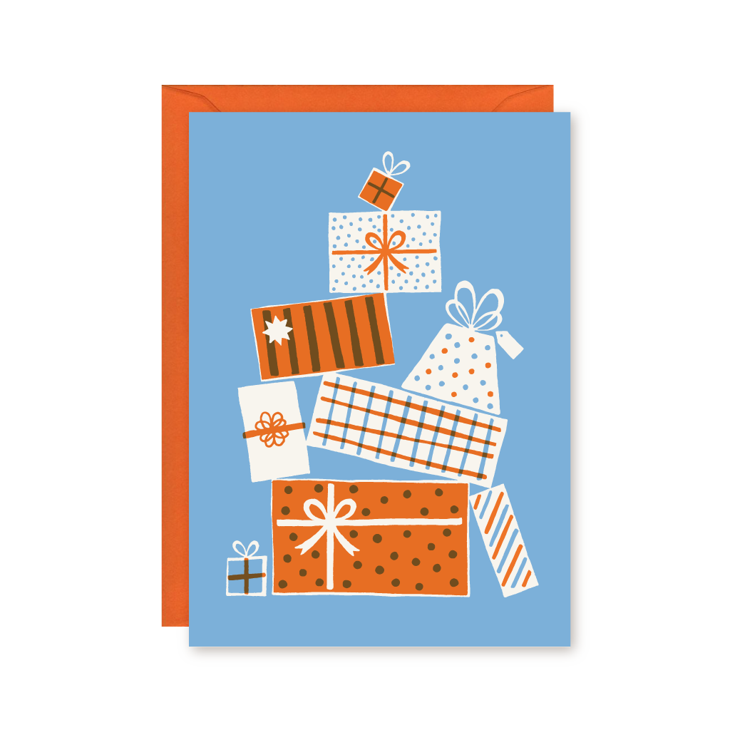 Pile of Presents Card