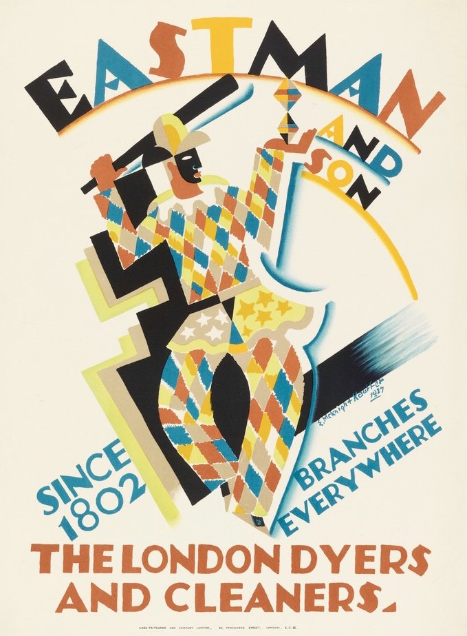 POSTER, EASTMAN AND SON, THE LONDON DYERS AND CLEANERS 1927.jpg