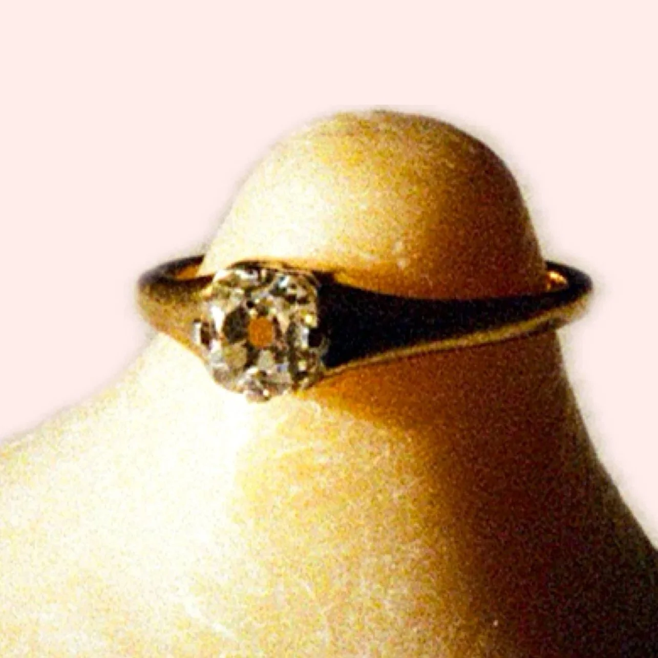 .62ct mazarin cut diamond anwar ring