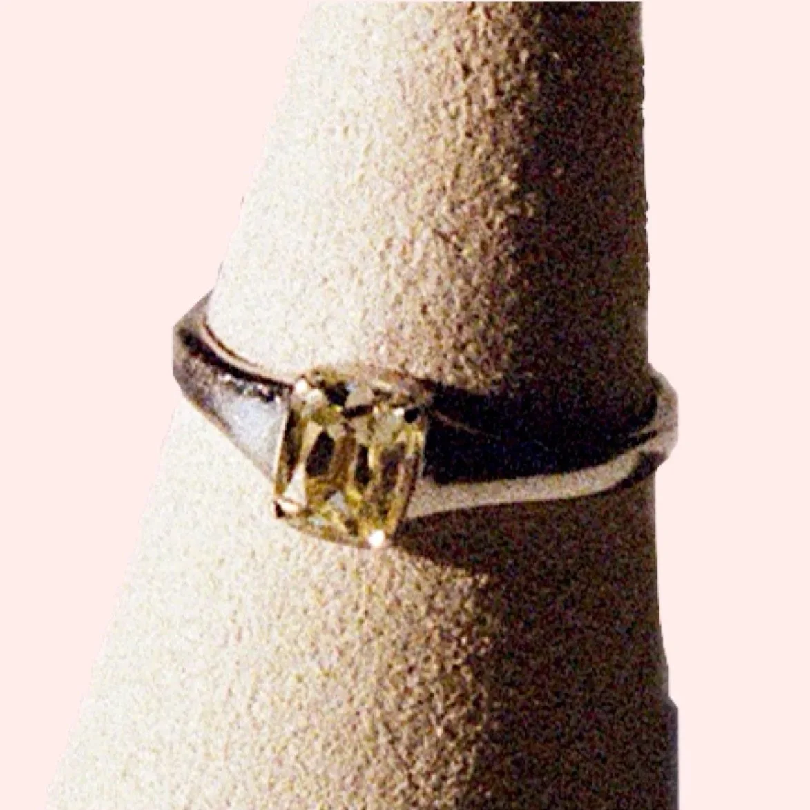 .82ct elongated cushion cut diamond anwar ring