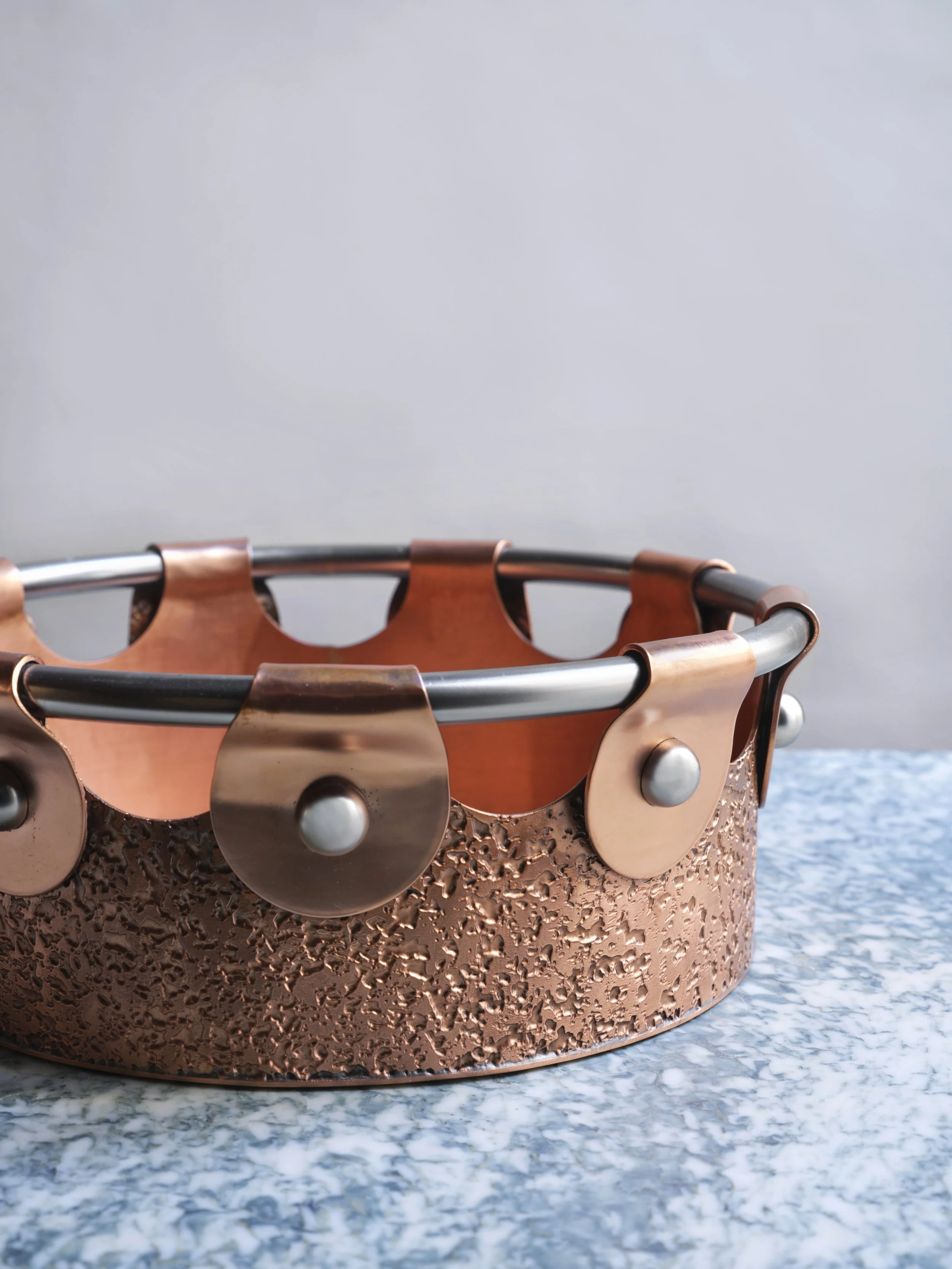 copper alcôve fruit bowl - Pierre Gonalons