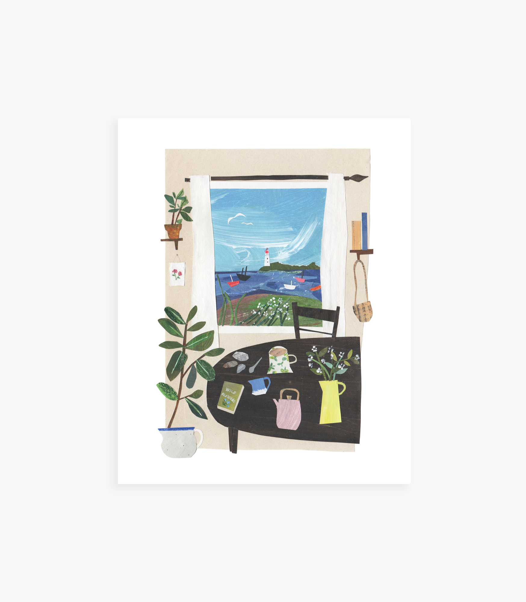 TEA AND SEA 8x10" GICLÉE PRINT