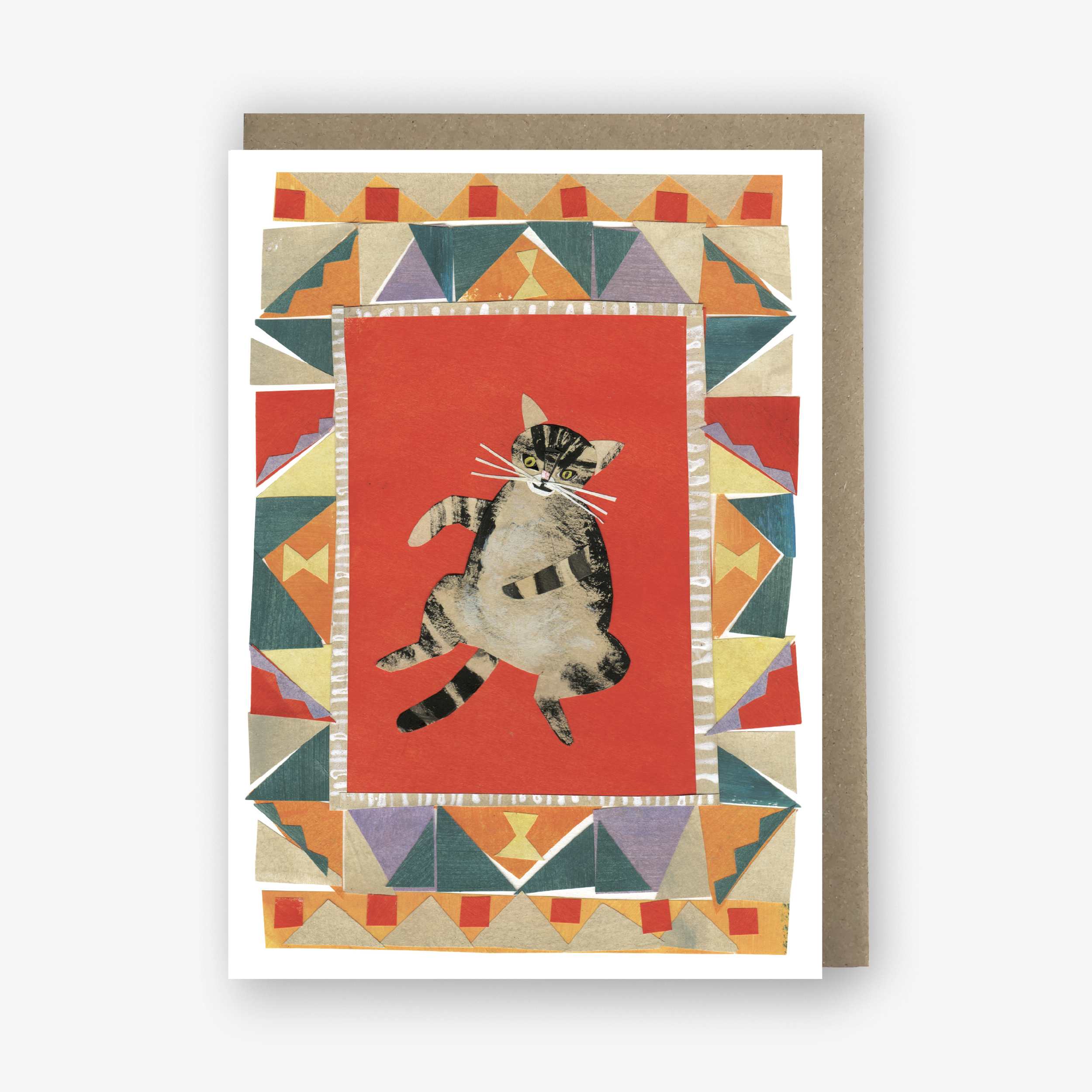Winnie Rolling on the Rug card
