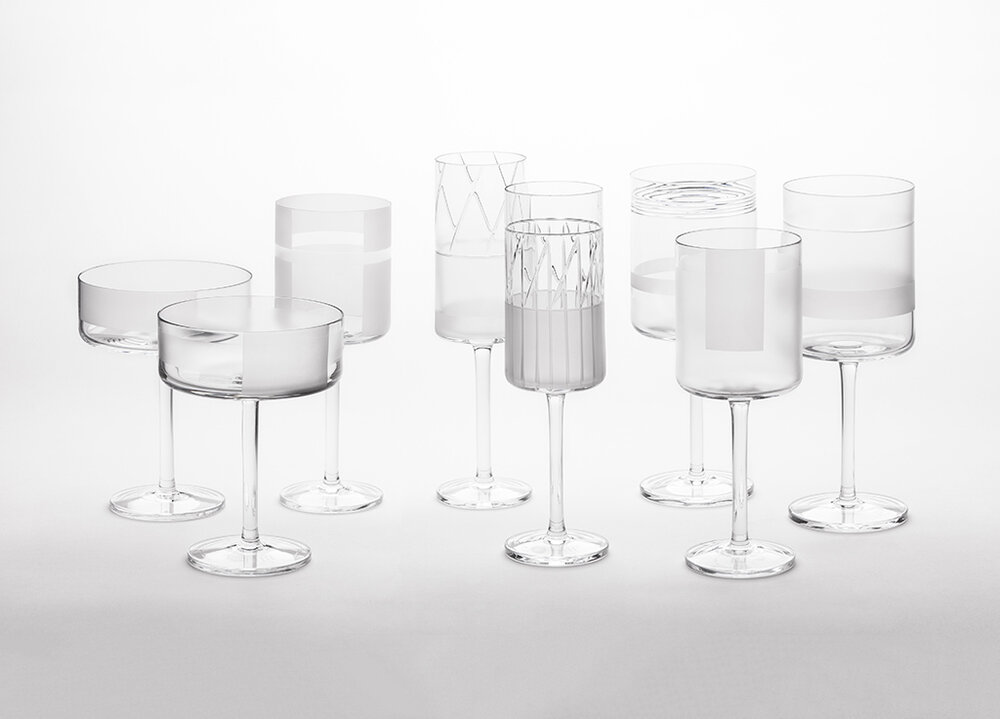 Elements - Champagne Fluite I (set of 2) — STUDIO WORKS AMSTERDAM