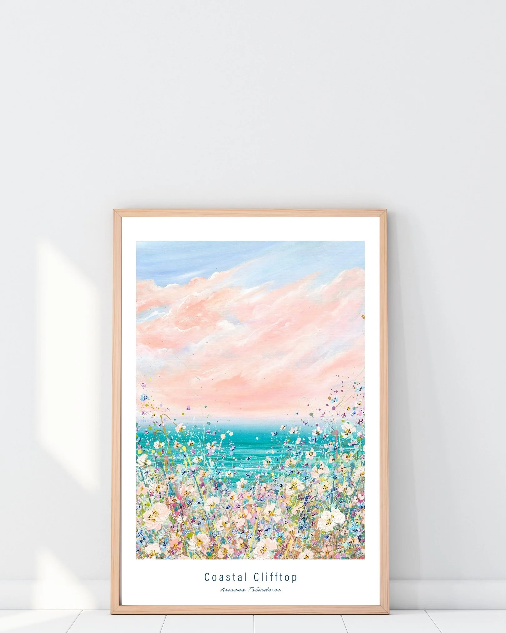 Clifftop Florals, Gloss Print, A1