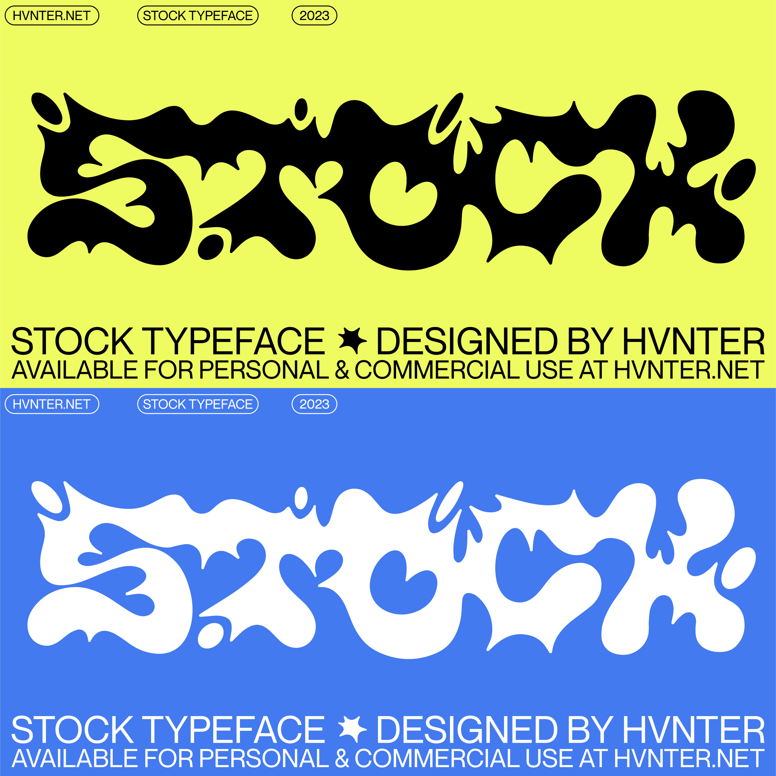 STOCK Typeface — hvnter.net