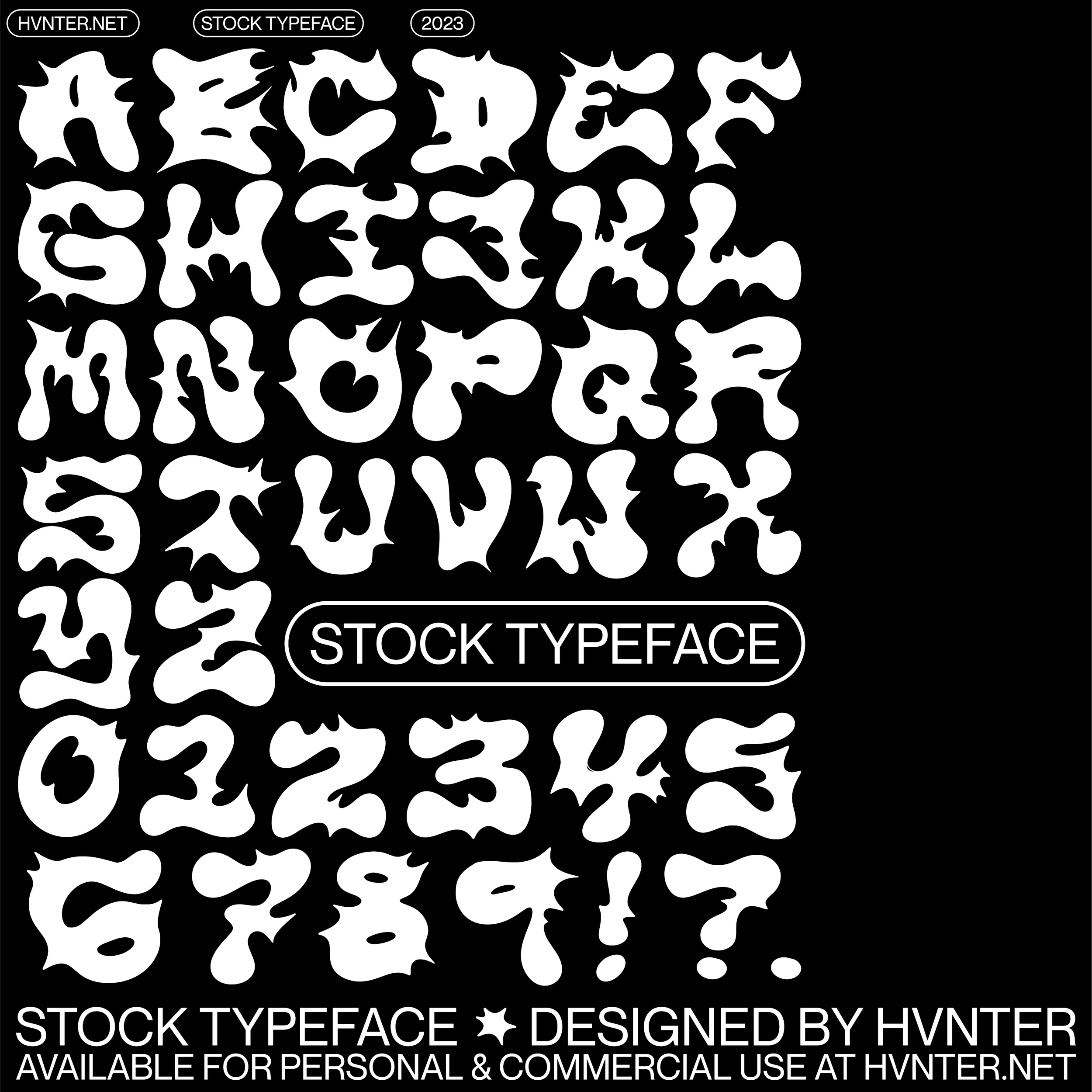 STOCK Typeface — hvnter.net