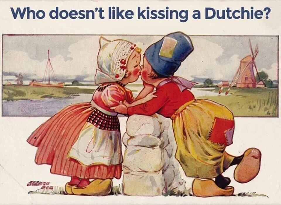 Vandaag is de dag van de liefde. Wie heeft er een Dutchie gekust?

Today is the day of love. Who has ever kissed a Dutchie? 

#valentinesday #valentijnsdag #learndutch #dutch #dutchlanguage #dutch #dutchgrammar #nt2 #nt2docent #dutchclass #dutchcultu