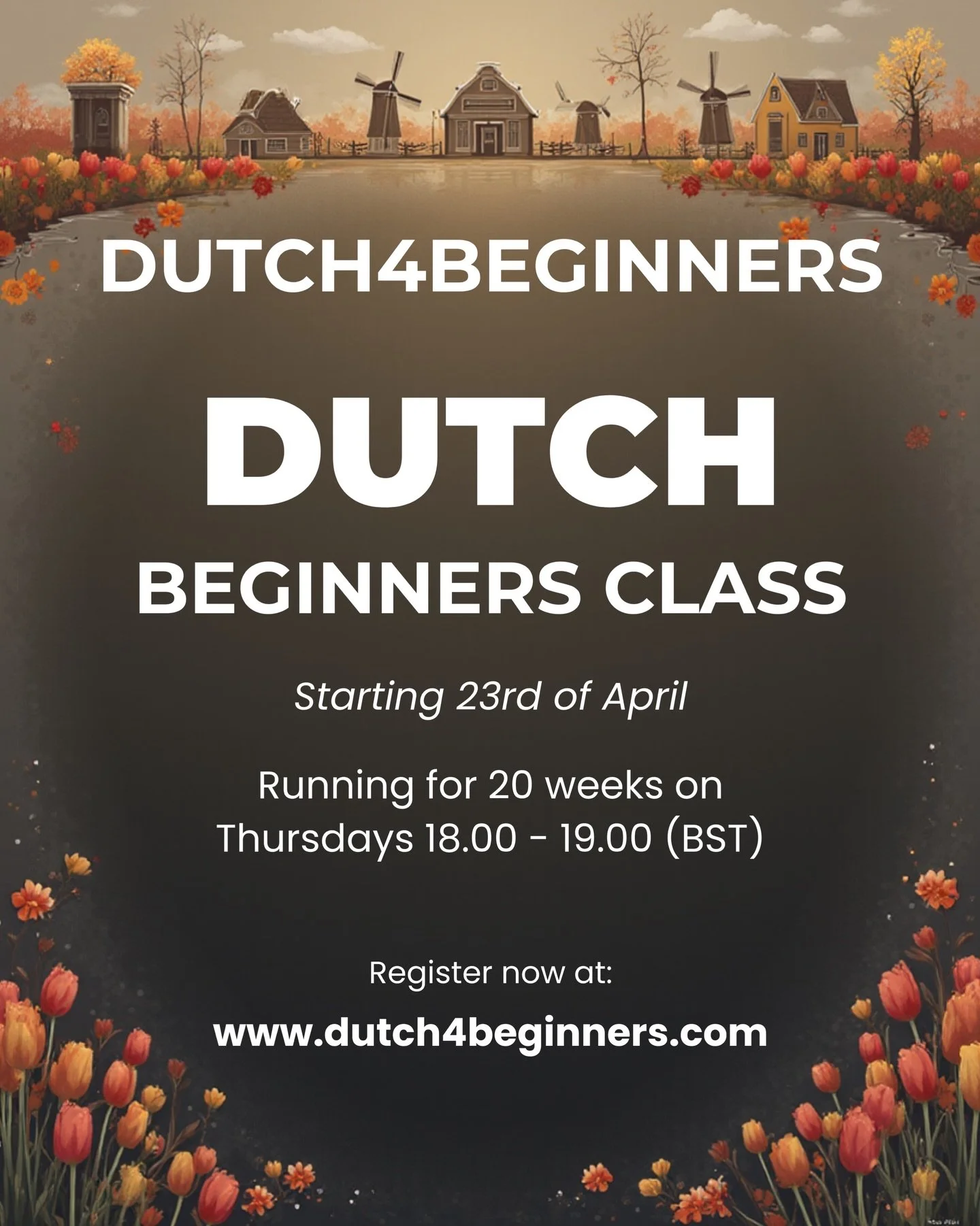 Get ready for Dutch classes! Sign up now and discover a fun, educational, and structured approach to learning Dutch!

https://www.dutch4beginners.com/online-dutch-4-beginners-class

#learndutch #dutchlanguageschool #dutchlanguage #dutch #leernederlan