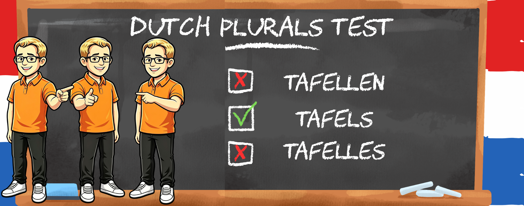 Dutch Language Plurals Test