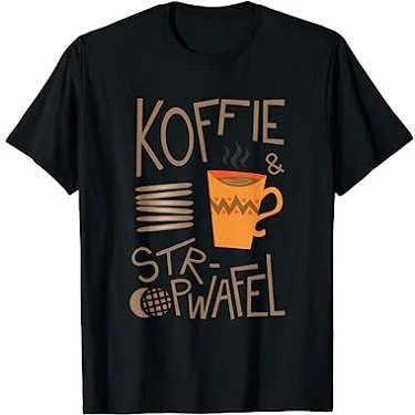 KOFFIE & STROOPWAFEL T-SHIRT
