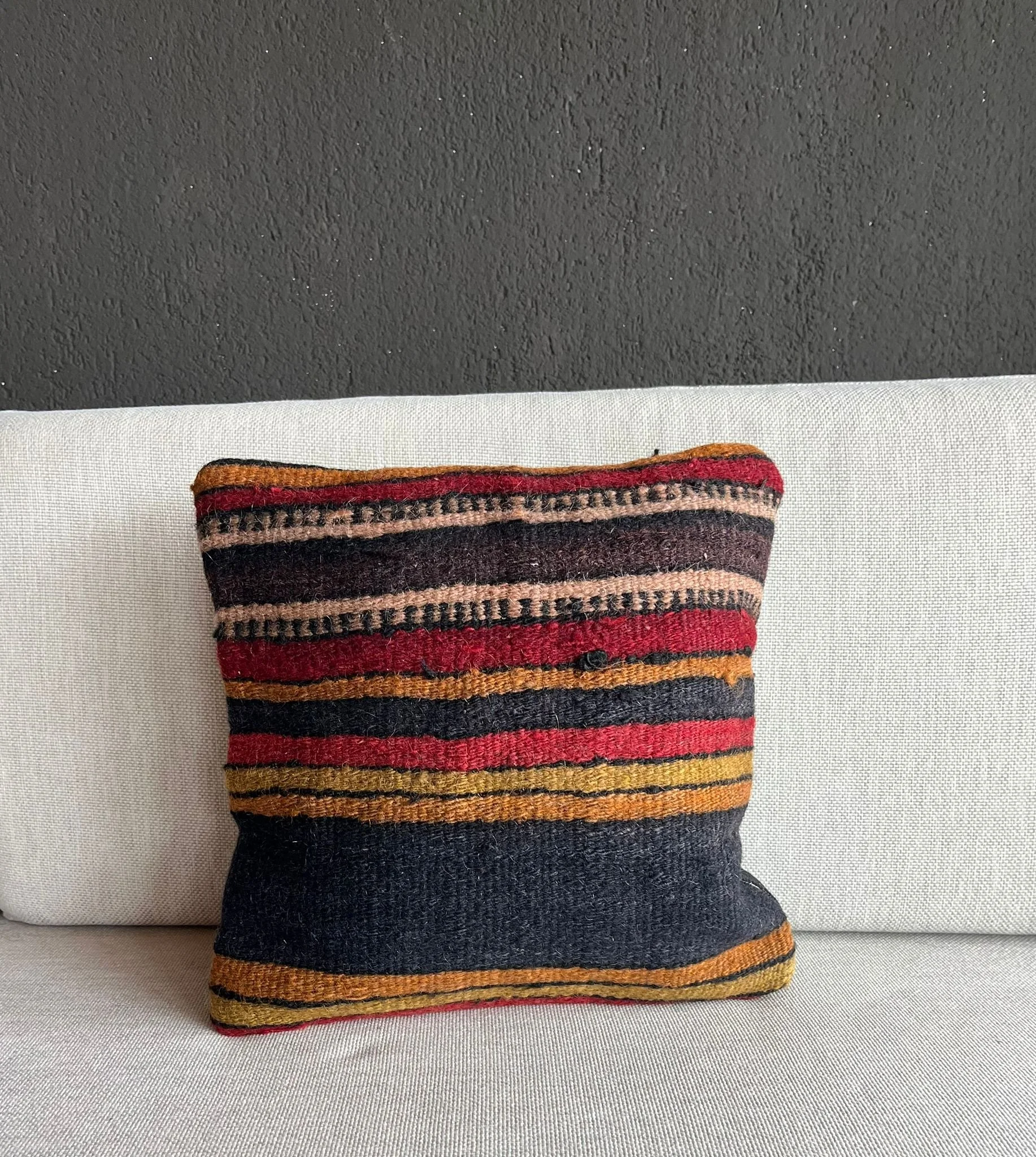 Kelim Kissen, Marocco, 27 cm