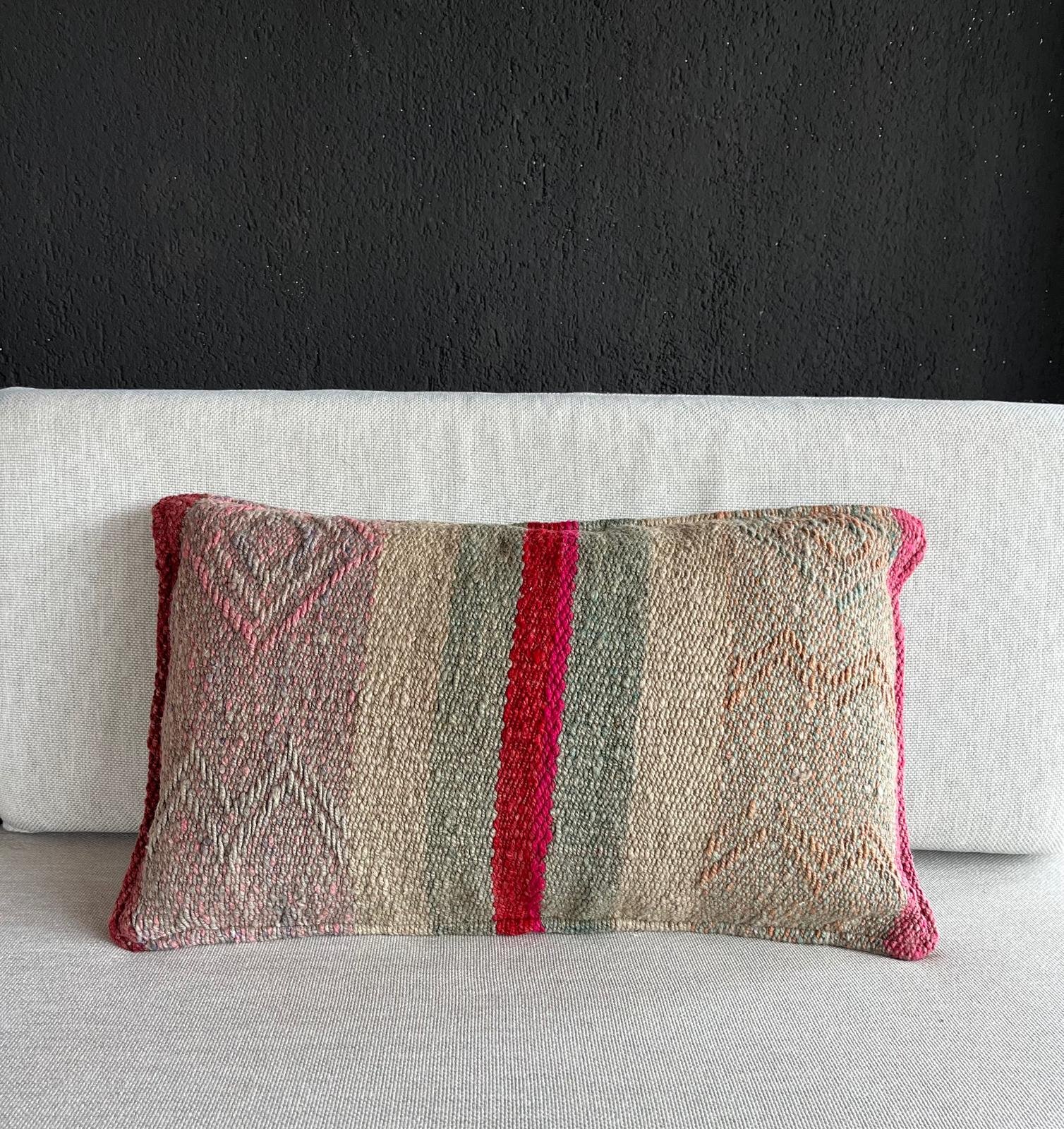 Kissen Alpaka Wolle, Peru