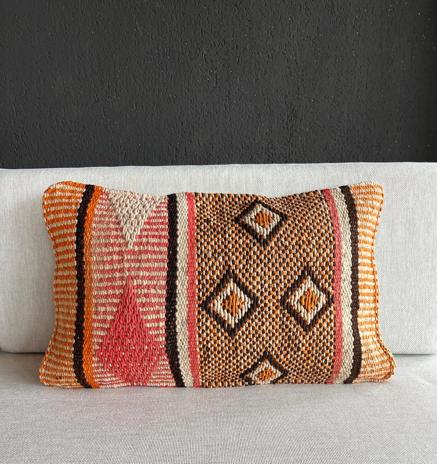 Kissen Alpaka Wolle, Peru